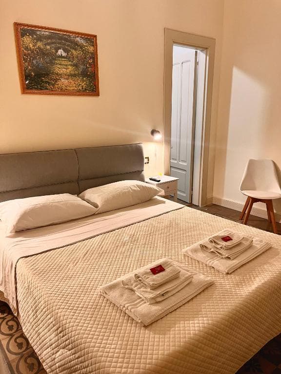 Luxury living room with yellow sofa